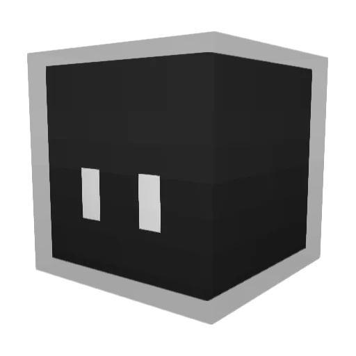 darkman12345 Minecraft avatar head, 3D render