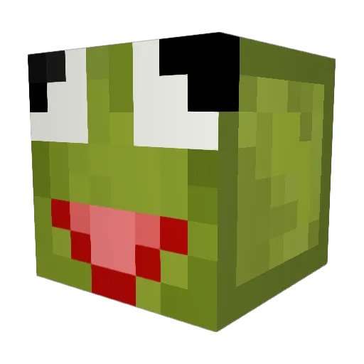 darkmaster5123 Minecraft avatar head, 3D render