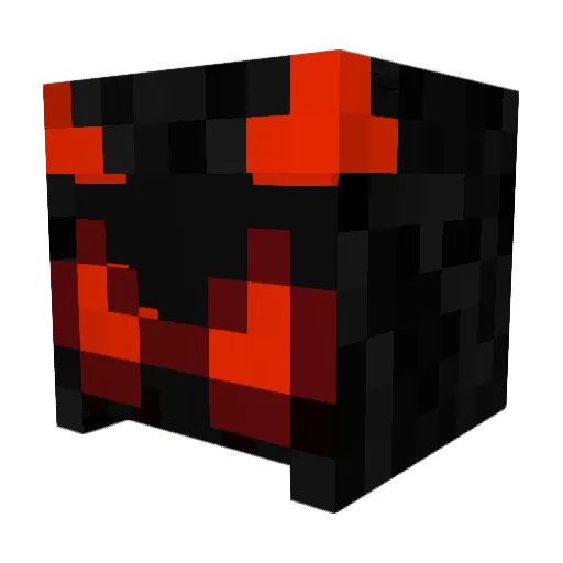 darkness151 Minecraft avatar head, 3D render