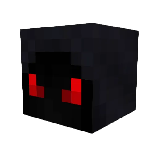 darkness_lord3 Minecraft avatar head, 3D render