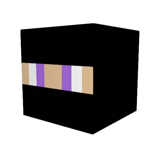 darkninga10 Minecraft avatar head, 3D render