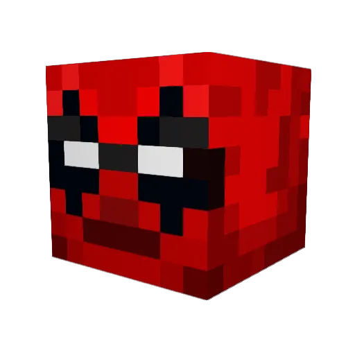 darkpotato123 Minecraft avatar head, 3D render