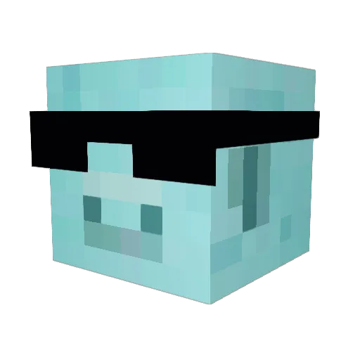 darkseid10 Minecraft avatar head, 3D render
