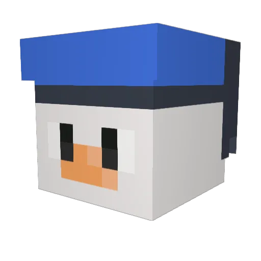 darkslayer0091 Minecraft avatar head, 3D render