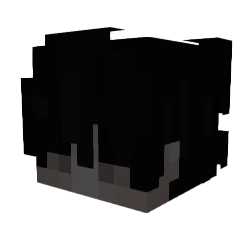 darksplitter_ Minecraft avatar head, 3D render