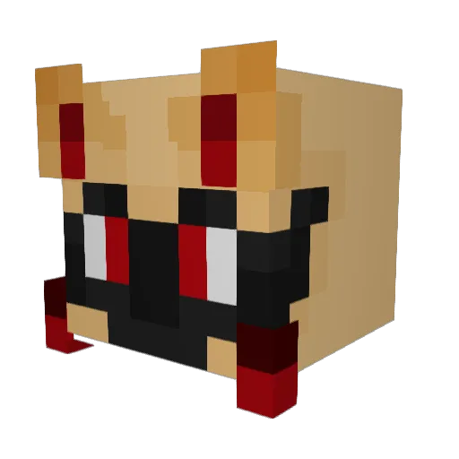darkwing3765 Minecraft avatar head, 3D render