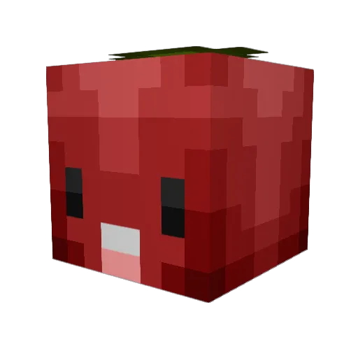 darkxxknight Minecraft avatar head, 3D render