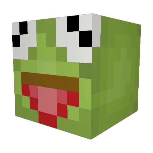 daroog1_ Minecraft avatar head, 3D render