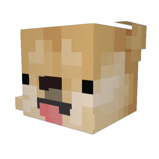 darreeen05 Minecraft avatar head, 3D render