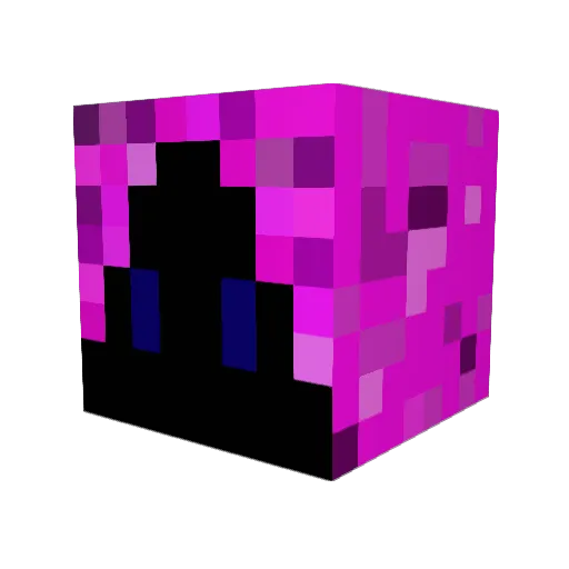dartb0ard Minecraft avatar head, 3D render