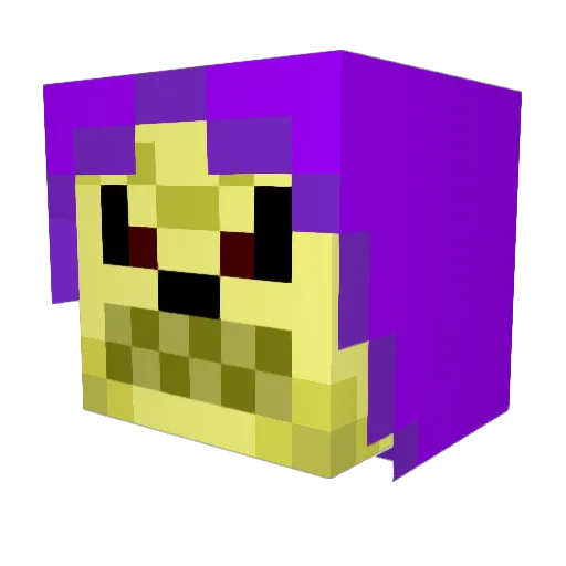 darth_INvader69 Minecraft avatar head, 3D render