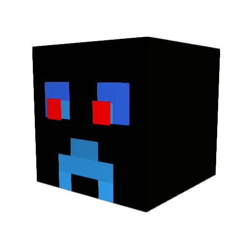 darth__yoda Minecraft avatar head, 3D render