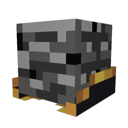 darth_net Minecraft avatar head, 3D render