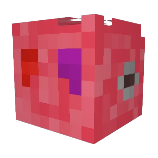 darth_tomato Minecraft avatar head, 3D render