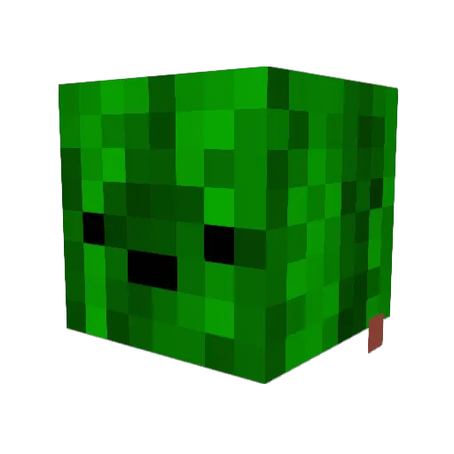 darthian110 Minecraft avatar head, 3D render