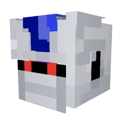 darthmoon4975 Minecraft avatar head, 3D render