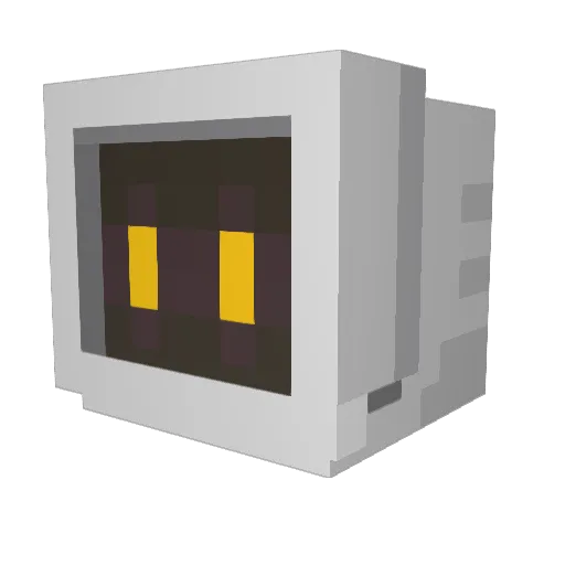 darthneel Minecraft avatar head, 3D render