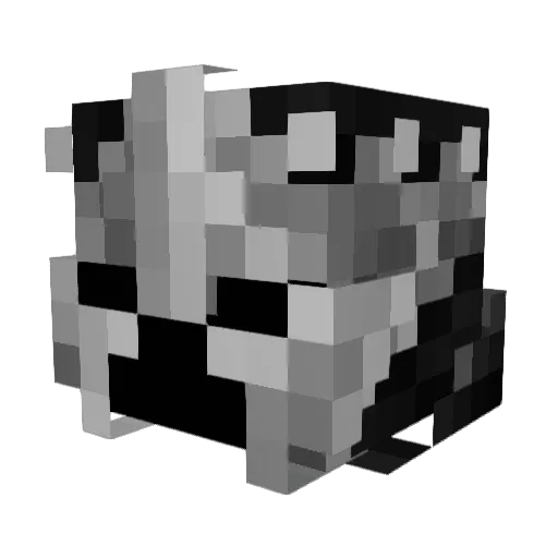darthvader969 Minecraft avatar head, 3D render