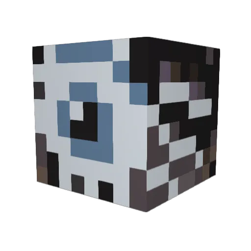 dartmonkey2302 Minecraft avatar head, 3D render