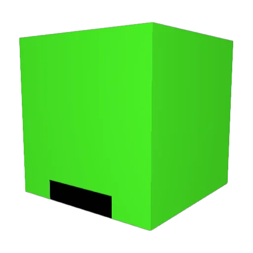 darxy_exe Minecraft avatar head, 3D render