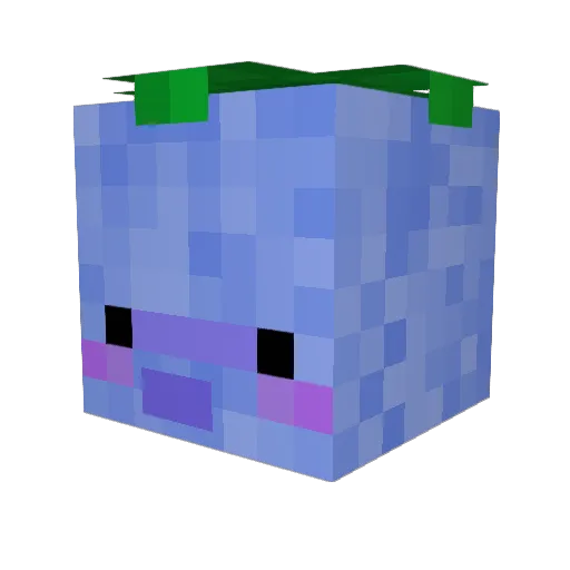 dasel64 Minecraft avatar head, 3D render