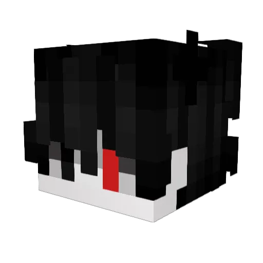 dashimeng Minecraft avatar head, 3D render