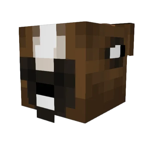 dasmikko Minecraft avatar head, 3D render