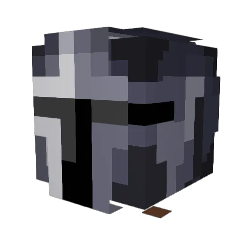 dasniperdonkey Minecraft avatar head, 3D render