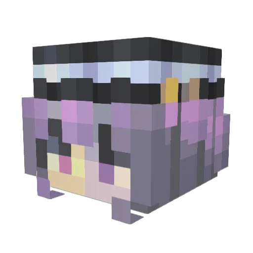 datGuy69 Minecraft avatar head, 3D render
