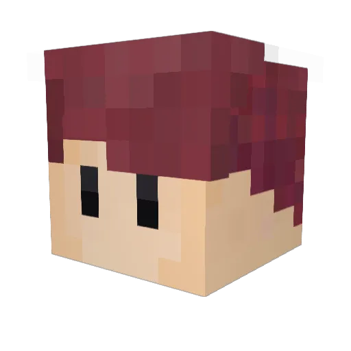 datZugriff Minecraft avatar head, 3D render
