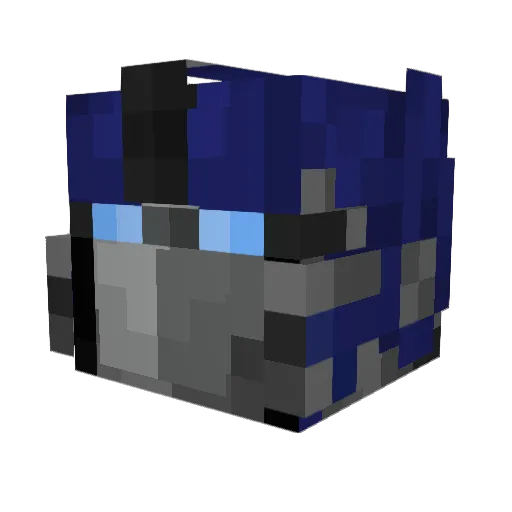 data559 Minecraft avatar head, 3D render