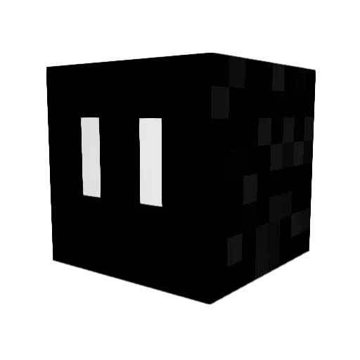 databody Minecraft avatar head, 3D render
