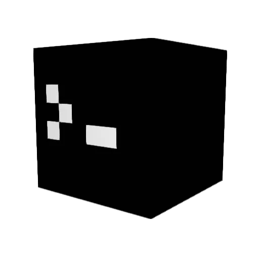 datakiin Minecraft avatar head, 3D render