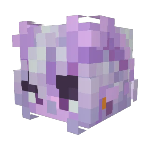 datbetchx Minecraft avatar head, 3D render