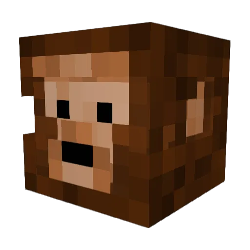 datboi696969 Minecraft avatar head, 3D render
