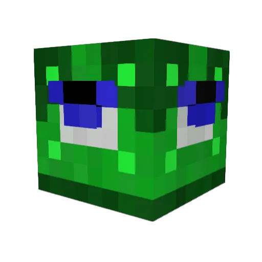 datderhoha11 Minecraft avatar head, 3D render