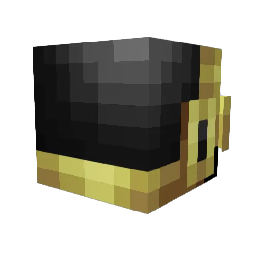 datgio Minecraft avatar head, 3D render