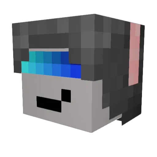 datguymarcoo Minecraft avatar head, 3D render