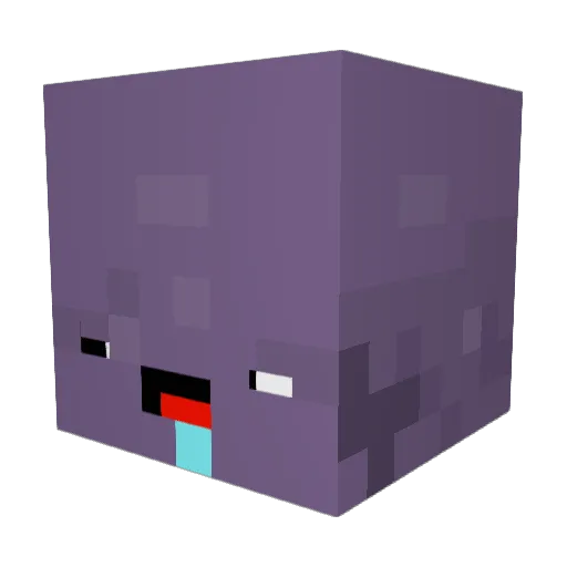 datpoepoe Minecraft avatar head, 3D render