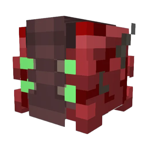 datrandd Minecraft avatar head, 3D render