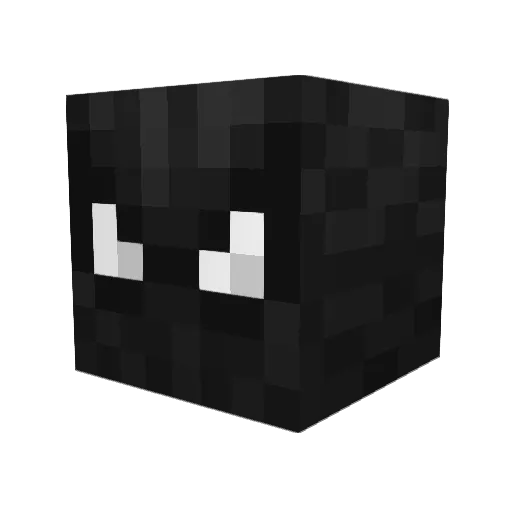 daughej Minecraft avatar head, 3D render