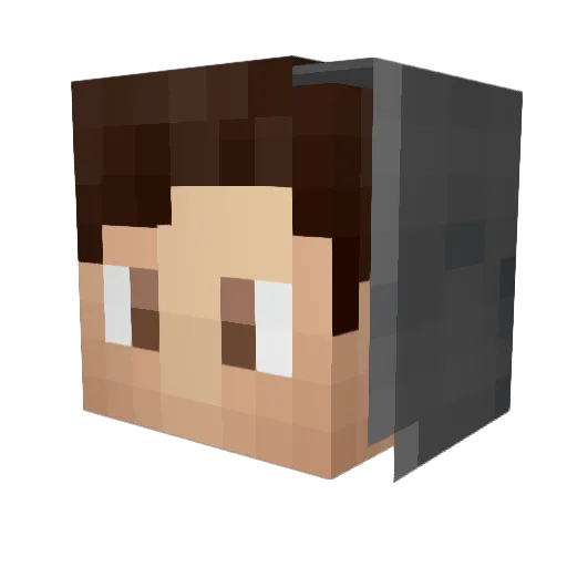 dave29483 Minecraft avatar head, 3D render