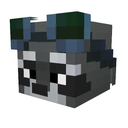 dave36151 Minecraft avatar head, 3D render