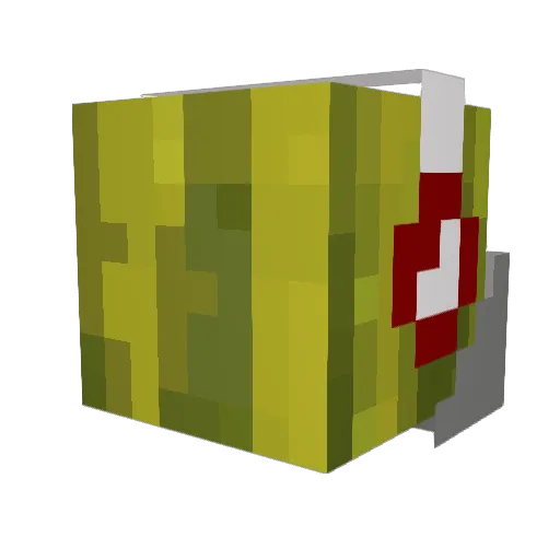 dave542 Minecraft avatar head, 3D render