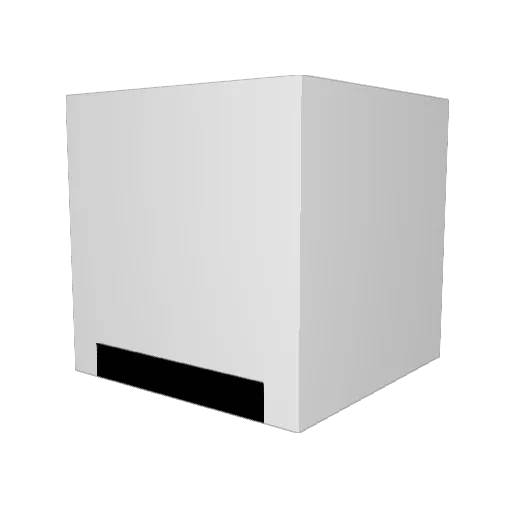 davehaal Minecraft avatar head, 3D render