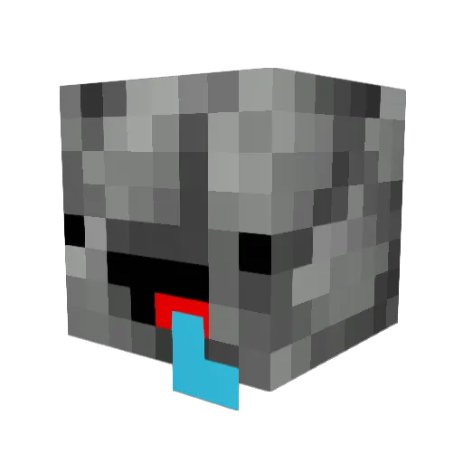 davenlim Minecraft avatar head, 3D render