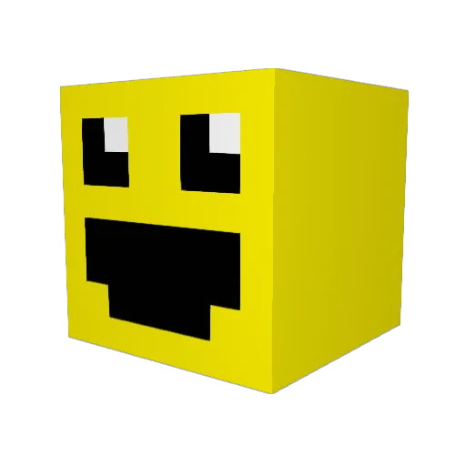 davey_en_jeff Minecraft avatar head, 3D render