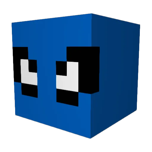 davi_e_pedro Minecraft avatar head, 3D render