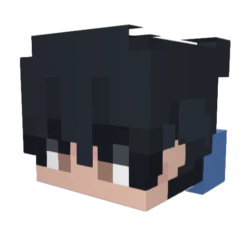 daviargollo Minecraft avatar head, 3D render