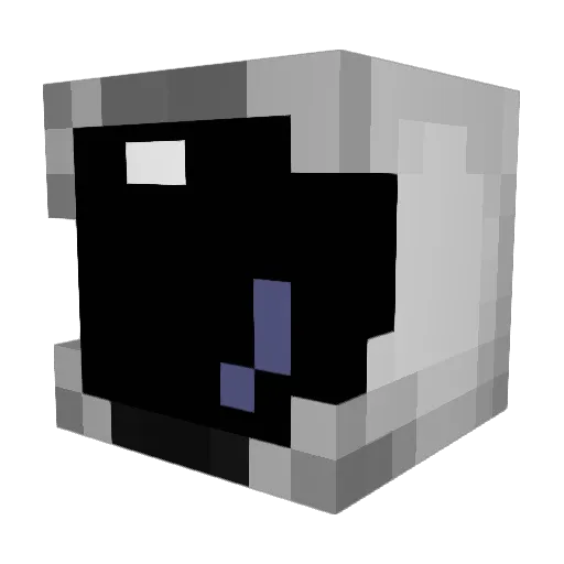 david124l Minecraft avatar head, 3D render